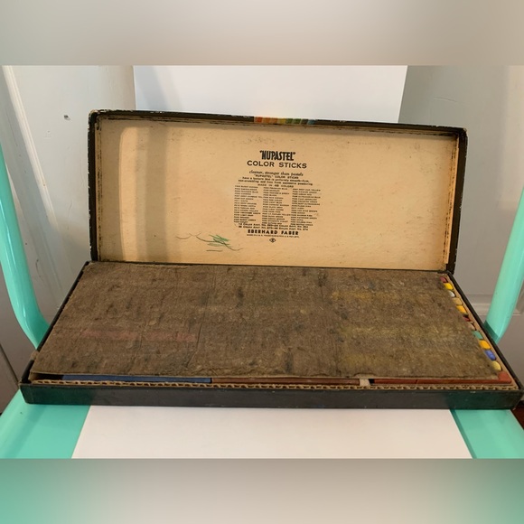 Vintage Eberhard Faber Nupastels 48 Colors & Mongol Colored Pencils 22 Colors - Picture 5 of 11